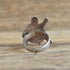 Turtle Coral Cobblestone Inlay Ring - Size 8.5